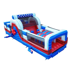 30' Red, White and Blue Obstacle Course