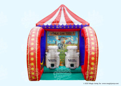 Milk Can Toss Inflatable Game