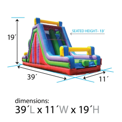 4020retro20rock20wall 1773702899 40' Retro Rock Climb and Slide