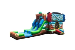 Power Up World Bounce and Slide Combo