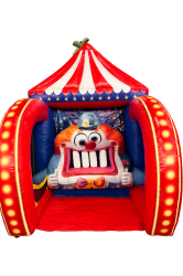 Clown Tooth Knockout Inflatable Game